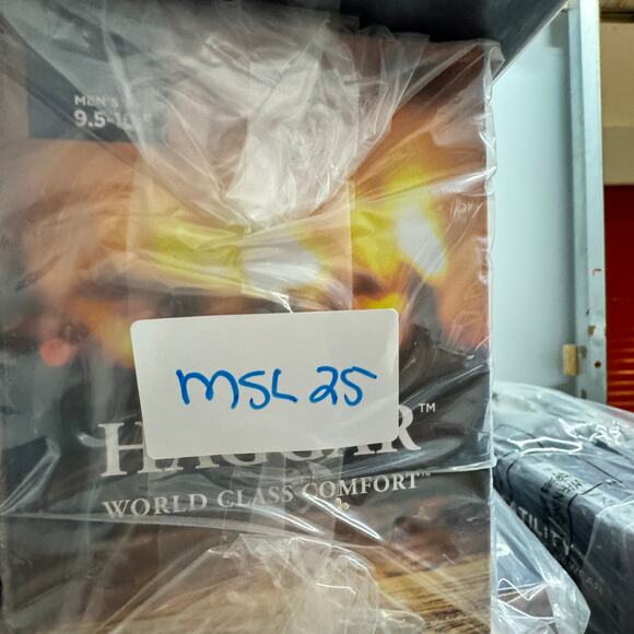 Haggar Mens Clog Slippers Size Large Gray Felt Memory Foam Lightweight New - Picture 10 of 10